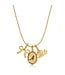 Lucky Feather Lucky Feather - Charm Garden Gold Necklace