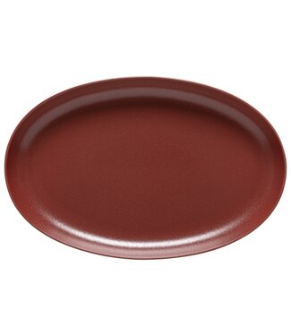 Casafina Pacifica - Oval Platter 16" - Cayenne
