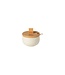Casafina Pacifica - Sugar Bowl w Wood Lid