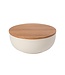 Casafina Pacifica - Serving Bowl w/Oak Wood Lid