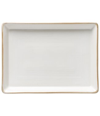 Casafina Sardegna - Rectangular Platter 18"x13" - White