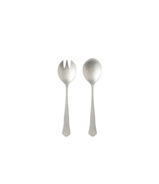 Casafina Prado - Flatware Salad Serving 2 PC Set - Brushed
