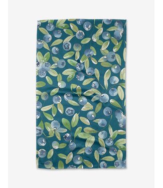 Geometry Tea Towel - Blueberry Hill