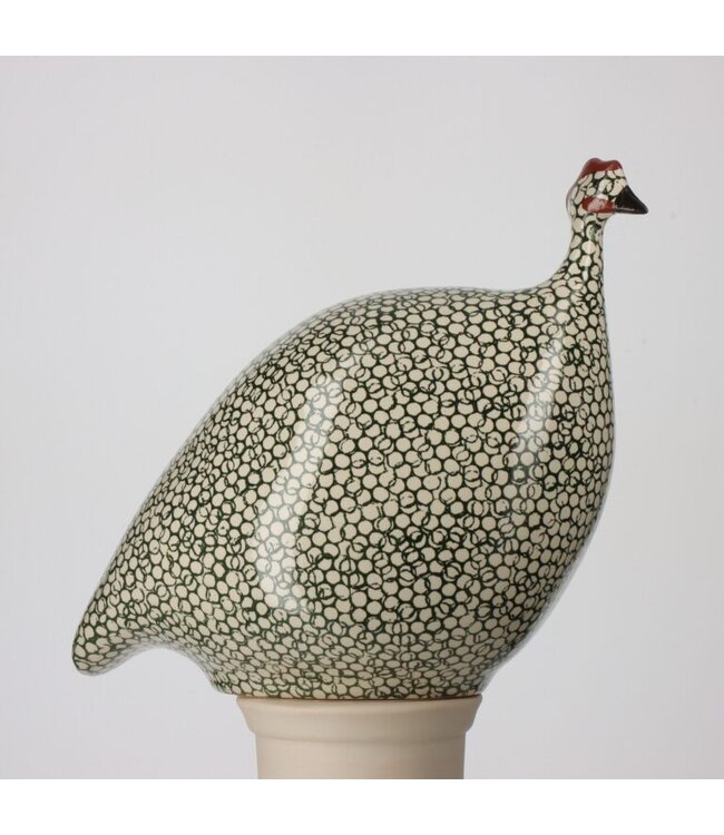 Les Ceramiques De Lussan Speckled Guinea Fowl - LARGE