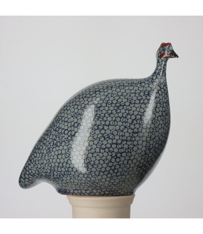 Les Ceramiques De Lussan Speckled Guinea Fowl - LARGE