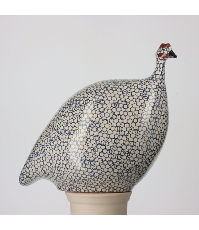 Les Ceramiques De Lussan Speckled Guinea Fowl - Small