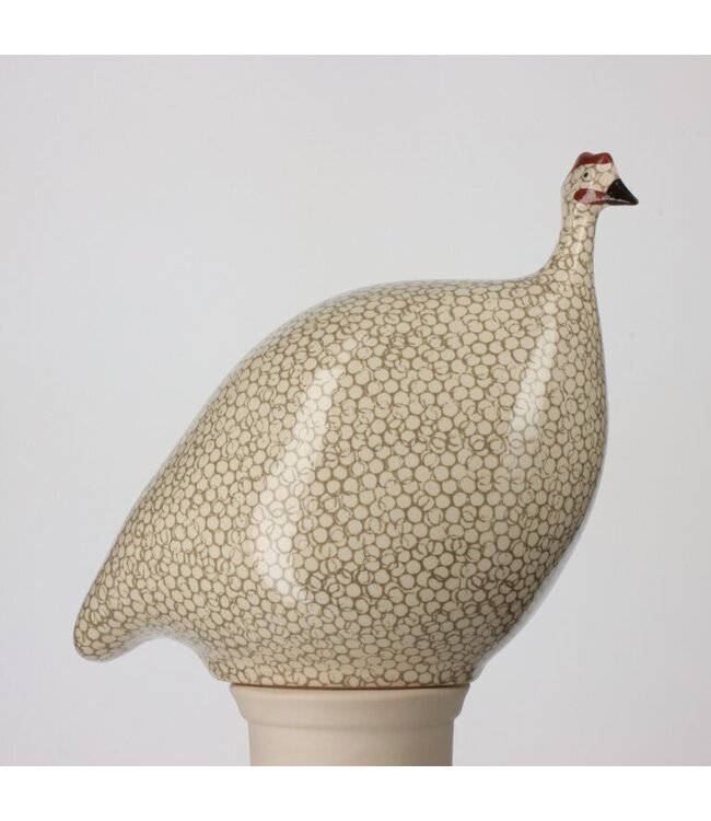 Les Ceramiques De Lussan Speckled Guinea Fowl - MEDIUM