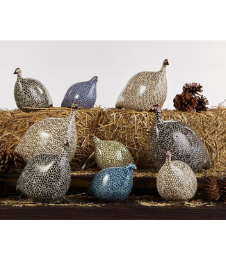 Les Ceramiques De Lussan Speckled Guinea Fowl - SMALL