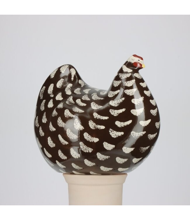 Les Ceramiques De Lussan Speckled Hen - MEDIUM