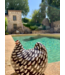 Les Ceramiques De Lussan Speckled Hen - MEDIUM