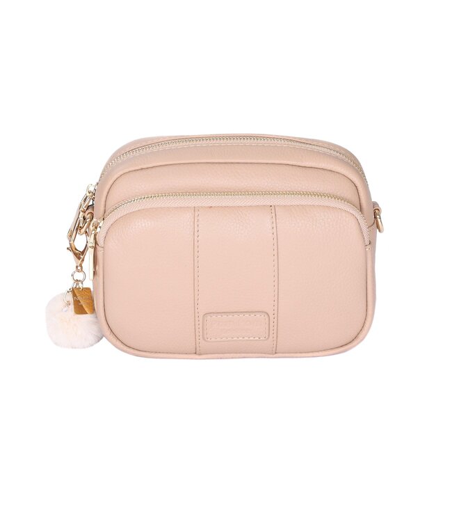 Pom Pom London Mayfair Bag - Nude