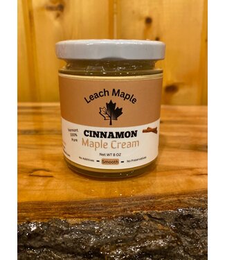 Leach Maple Cinnamon Maple Cream - 8oz