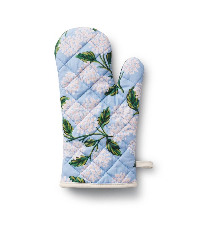 Rifle Paper Co Oven Mitt - Hydrangea