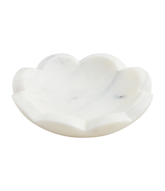 Mudpie Scallop Marble Dish