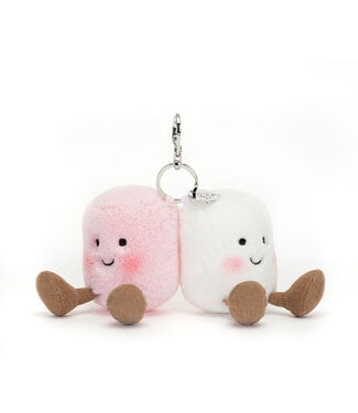 Jellycat Amuseables Pair of Marshmallows Bag Charm