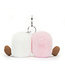 Jellycat Amuseables Pair of Marshmallows Bag Charm