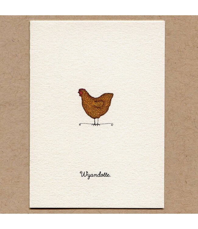 Beth Mueller Greeting Card - Wyandotte