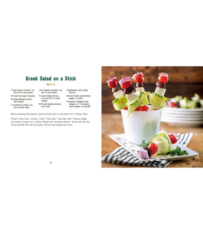 Small Bites: Skewers, Sliders, and Other Party Eats Cookbook