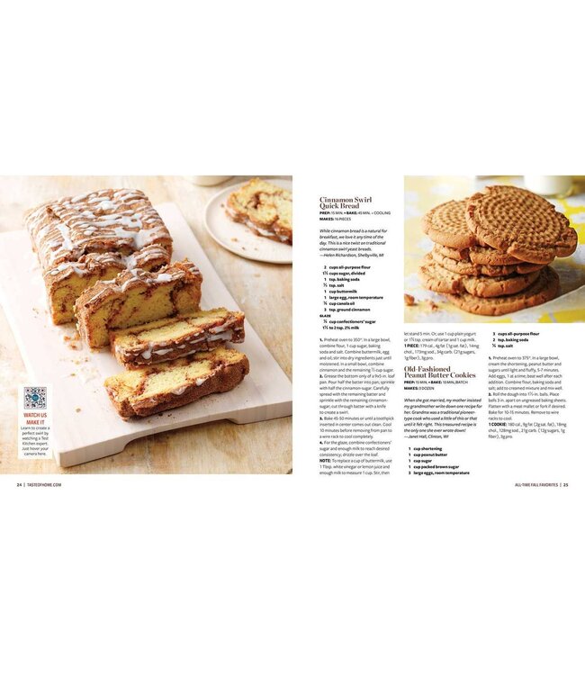 Fall Baking: Taste of Home