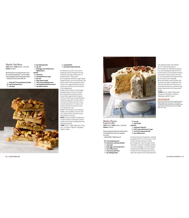 Fall Baking: Taste of Home