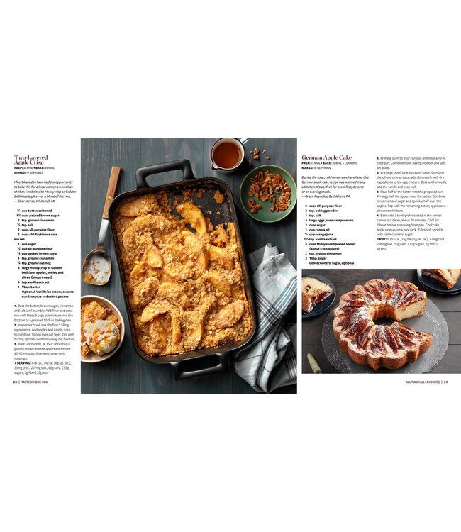 Fall Baking: Taste of Home