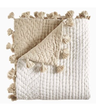 John Robshaw Sahati Hand-Stitched Throw