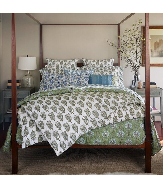 John Robshaw Nilay Leaf Organic Duvet