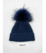 Linda Richards Angora Pom Pom Hat
