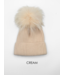 Angora Pom Pom Hat