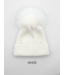 Angora Pom Pom Hat