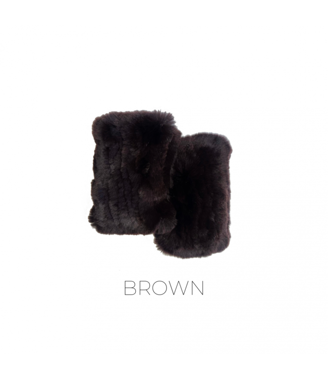 Linda Richards Fur Handwarmer