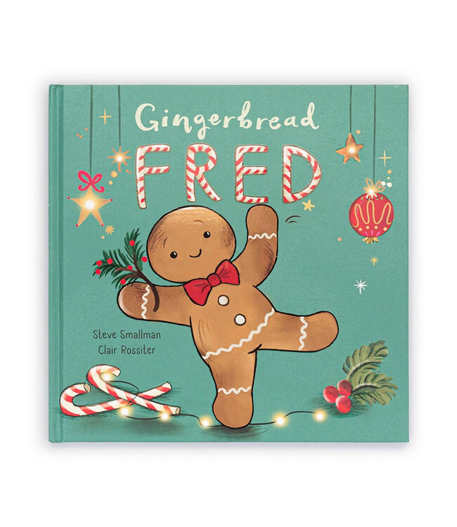 Jellycat Gingerbread Fred Book