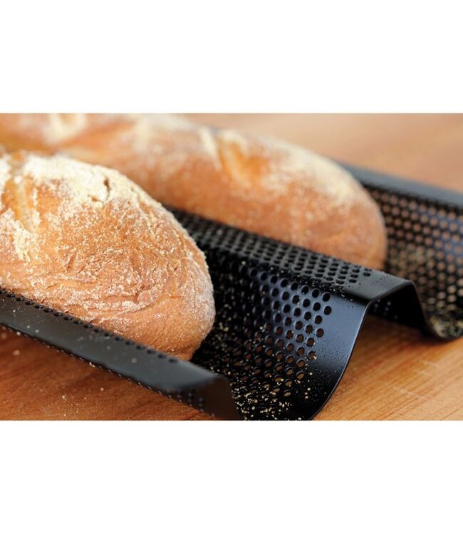 HIC Harold Import Company Mrs. Anderson's Double Baguette Pan