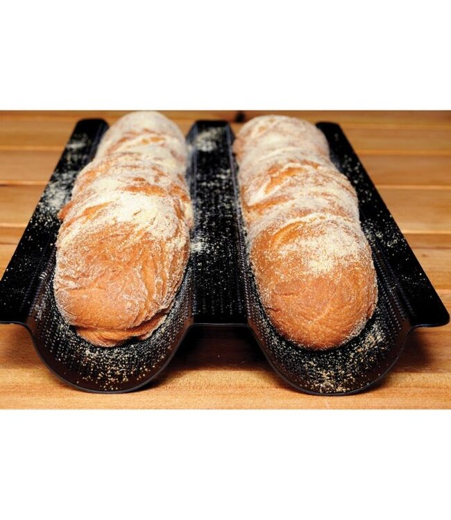 HIC Harold Import Company Mrs. Anderson's Double Baguette Pan