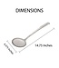HIC Harold Import Company HIC Kitchen's Perforated Spoon Style Skimmer - 14.75in