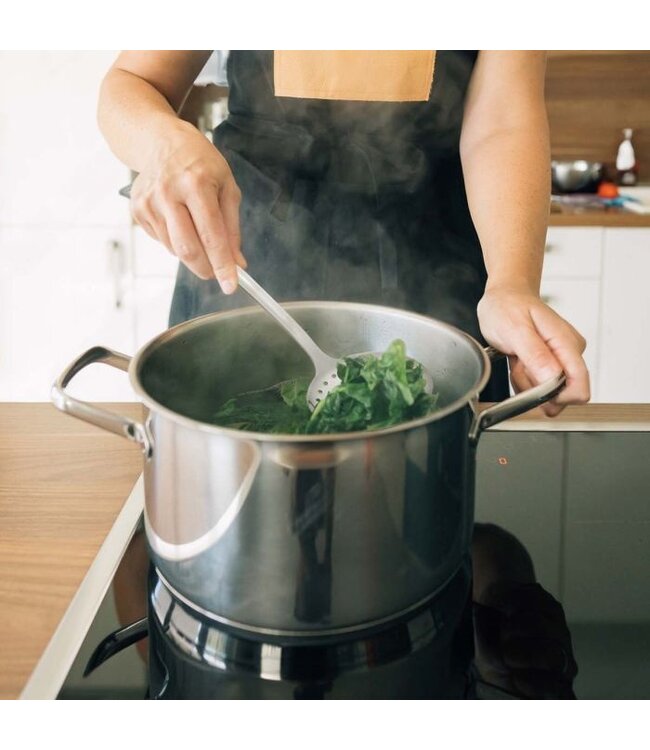 HIC Harold Import Company HIC Kitchen's Perforated Spoon Style Skimmer - 14.75in