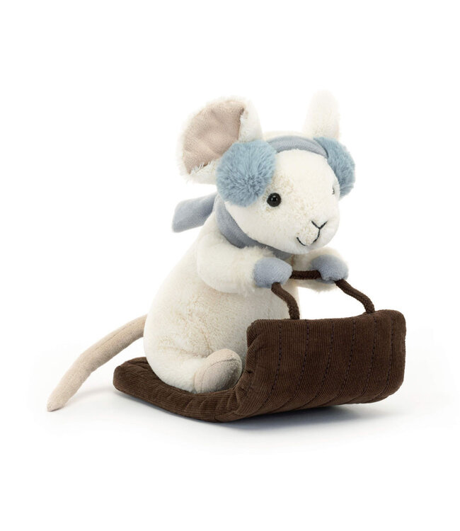 Jellycat Merry Mouse Sleighing