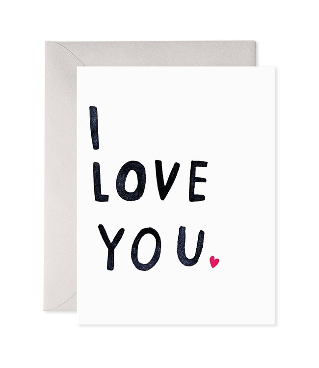 E. Francis I Love You So Much | Greeting Card