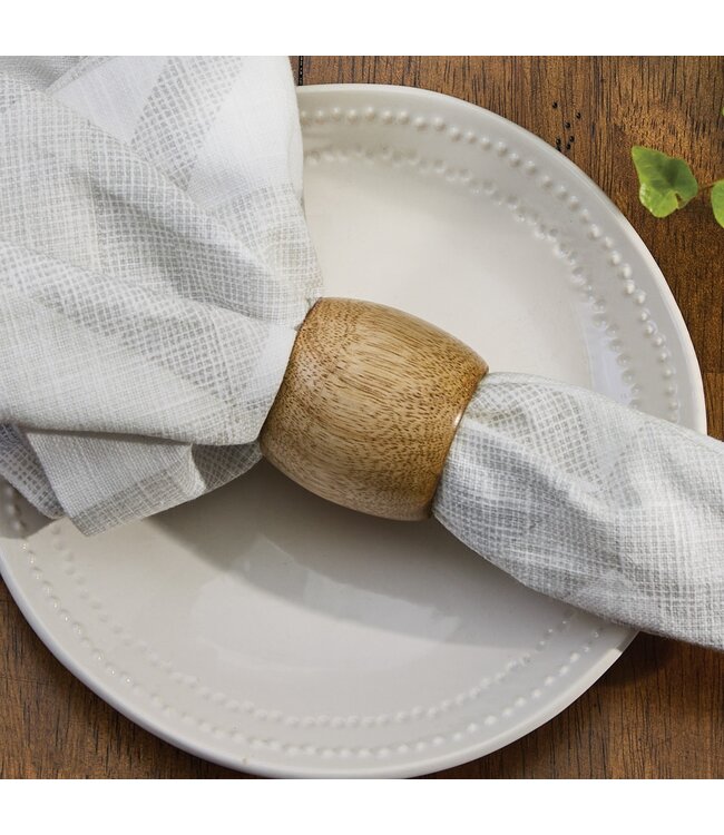 Farmhouse Wood Cuff Napkin Ring