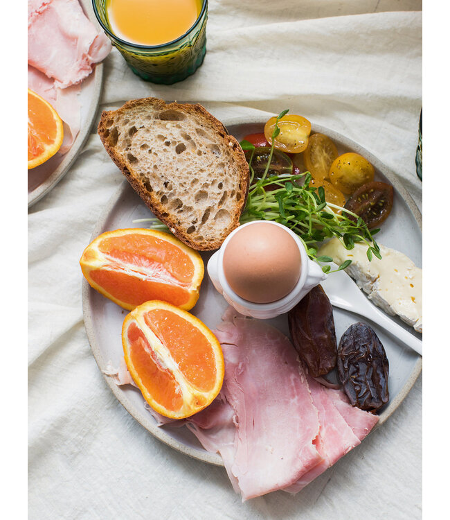 RSVP Porcelain Egg Cup & Spoon Set