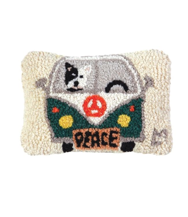 Chandler 4 Corners VW PEACE BUS  - 8X12 Pillow