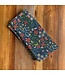 Overflow Garden Navy Tea Towel