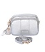 Pom Pom London The Original Bag - Metallic Silver