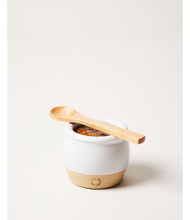 Farmhouse Pottery Pickle Pot with Spoon