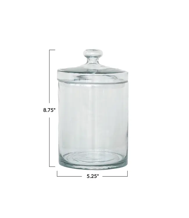 7 Cup Glass Jar w/ Lid