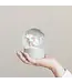 Resin & Glass Snow Globe w/ Birds on Twig & Faux Snow