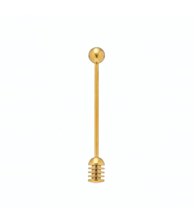 Gold Honey Dipper