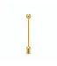 Gold Honey Dipper