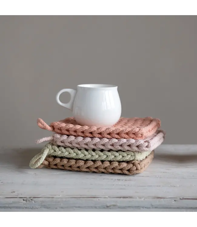 Cotton Crocheted Potholder