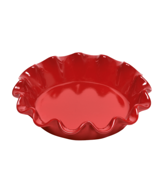 Emile Henry Deep Ruffled Pie Dish
